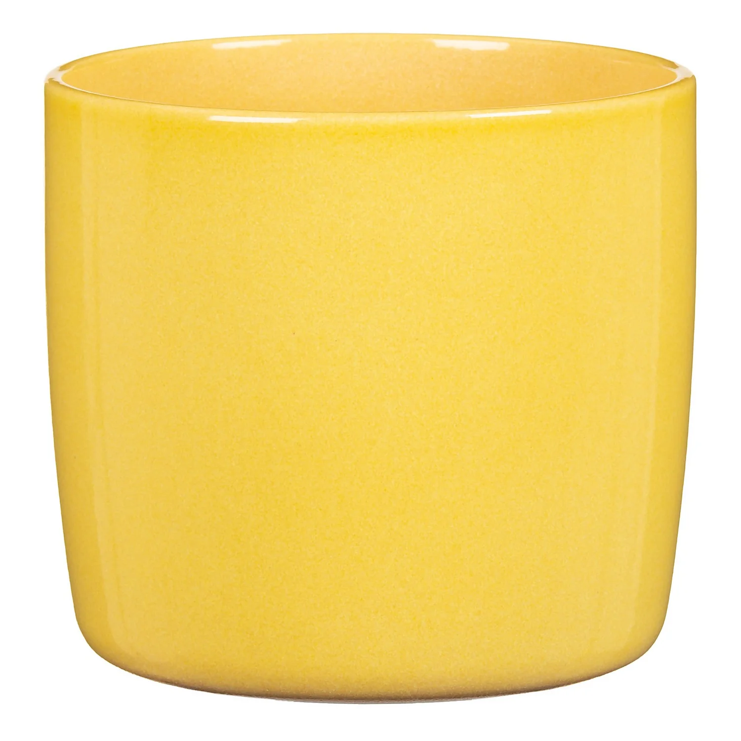 Yellow Solare Plant Pot - 24cm 1 Yellow Solare Plant Pot - 24cm