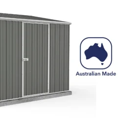 Absco 7.5 X 5ft Space Saver Metal Pent Shed - Grey 15 Absco 7.5 X 5ft Space Saver Metal Pent Shed - Grey -Garden Care Tools Deals Store 13440837 7184929186350175