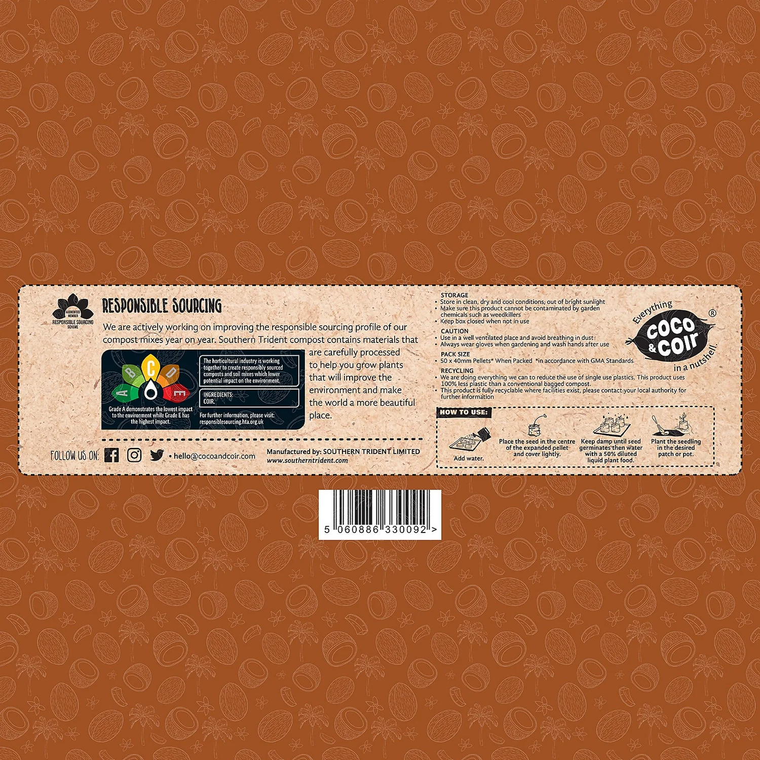 Coco & Coir Seed Germination Dots - 40mm 5 Coco & Coir Seed Germination Dots - 40mm - Image 5