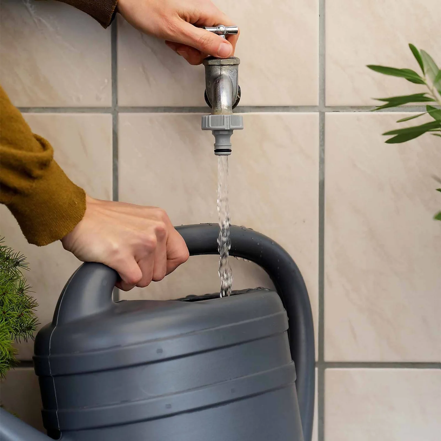 GARDENA Threaded Tap Hose Pipe Connector 2 GARDENA Threaded Tap Hose Pipe Connector - Image 2