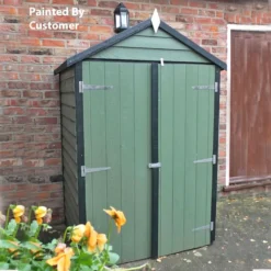 Shire 4 X 3ft Overlap Double Door Garden Tool Shed -Garden Care Tools Deals Store 13505223 9304926470679741