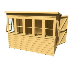 Shire 8 X 6ft Sun Pent Shed -Garden Care Tools Deals Store 13505284 1904931993298912