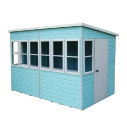 Shire 10 X 8ft Sun Pent Shed -Garden Care Tools Deals Store 13505288 8284933734545487