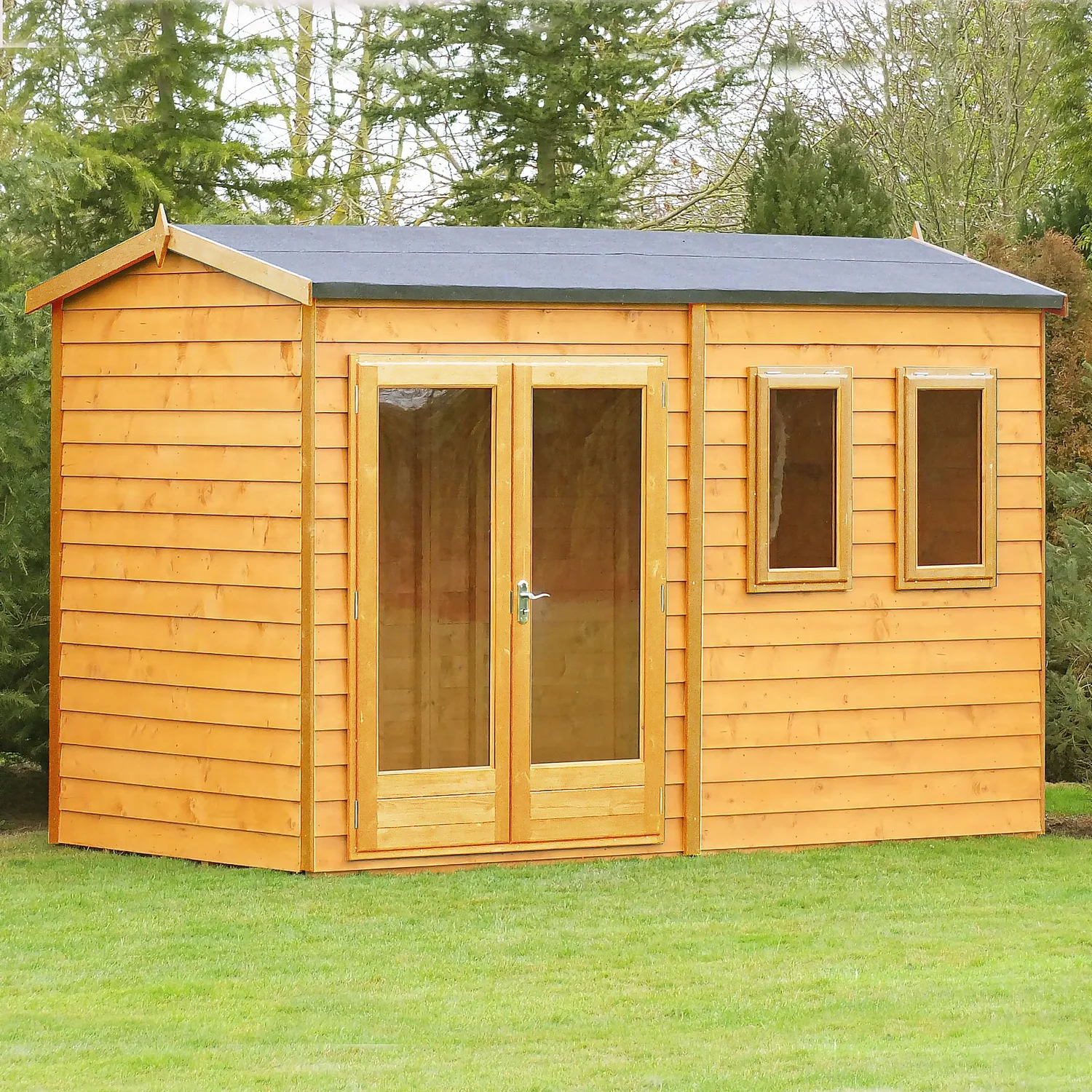 Shire 12 X 12ft Double Door Garden Office 2 Shire 12 X 12ft Double Door Garden Office - Image 2