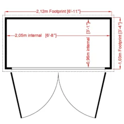 Shire 7 X 3ft Shiplap Double Door Bike Storage 11 Shire 7 X 3ft Shiplap Double Door Bike Storage -Garden Care Tools Deals Store 13505353 1284931992709844