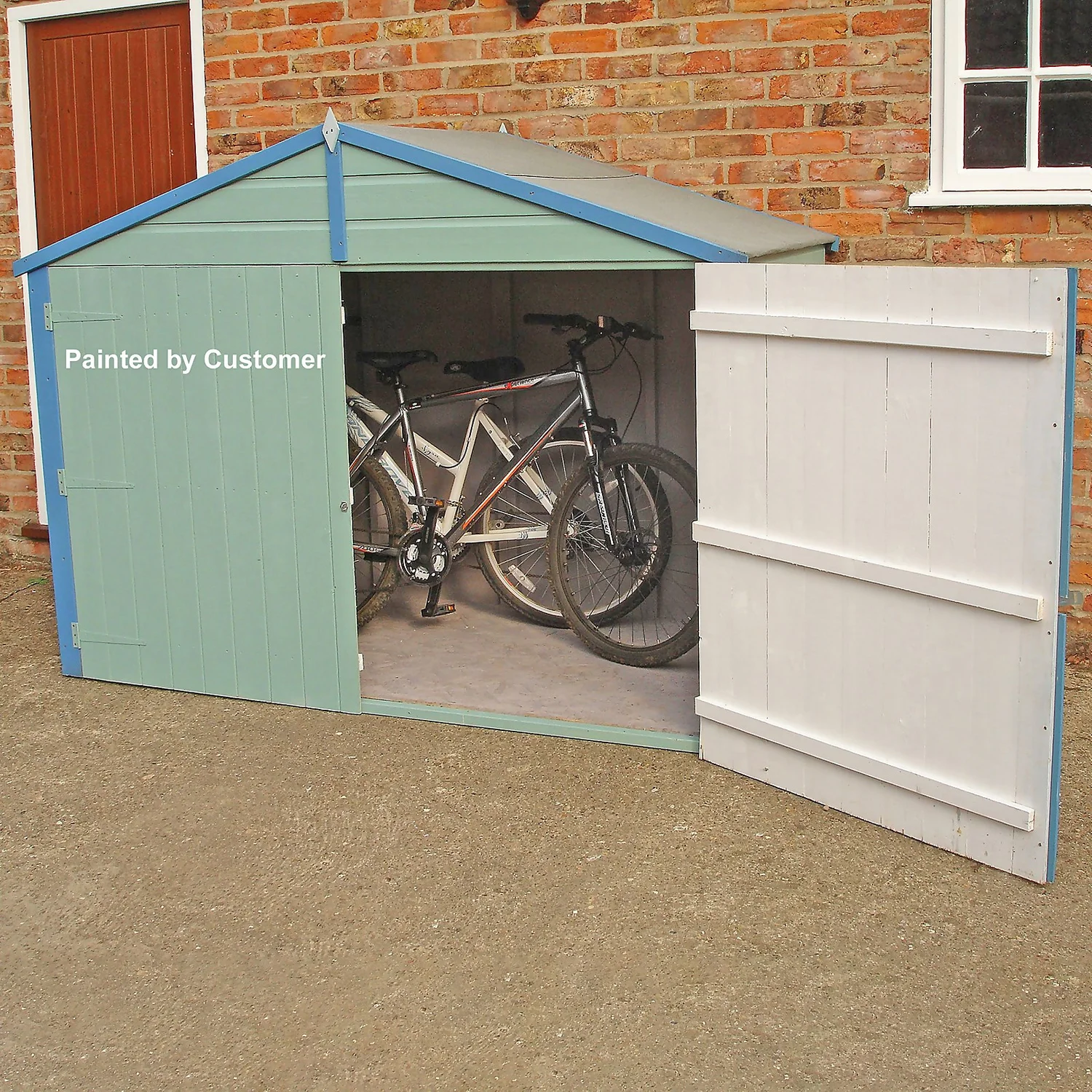 Shire 7 X 3ft Shiplap Double Door Bike Storage 6 Shire 7 X 3ft Shiplap Double Door Bike Storage - Image 6
