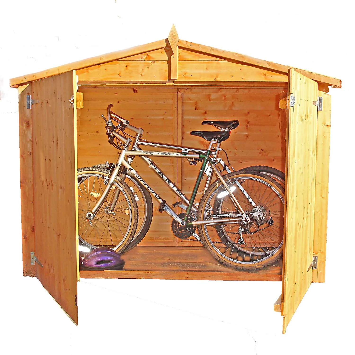 Shire 7 X 3ft Shiplap Double Door Bike Storage 1 Shire 7 X 3ft Shiplap Double Door Bike Storage