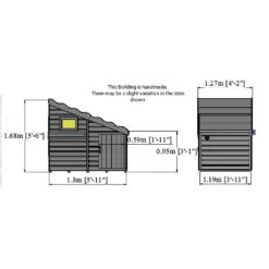 Shire 6x4ft Command Kids Playhouse - Including Installation -Garden Care Tools Deals Store 13508665 8074932698940393