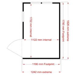 Shire 6x4ft Command Kids Playhouse - Including Installation -Garden Care Tools Deals Store 13508665 8904932698967213