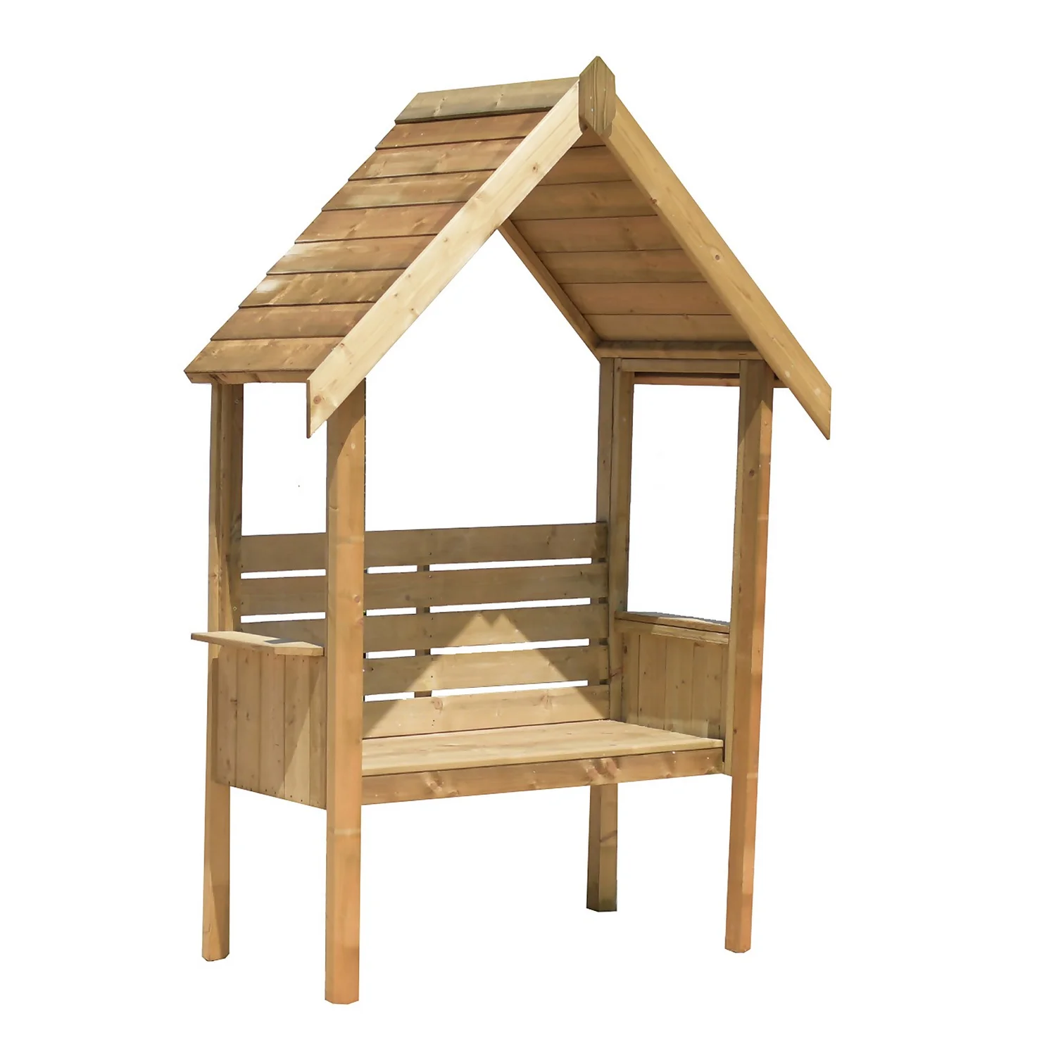 Shire 4x2ft Blossom Garden Arbour 5 Shire 4x2ft Blossom Garden Arbour - Image 5