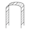 Agriframes Monet Garden Arch - (H)2.3 X (W)1.5 X (D)0.45 M Black