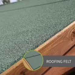 Country Living 7ft X 7ft Premium Sandon Double Storey Playhouse With Veranda Painted + Installation - Aurora Green -Garden Care Tools Deals Store 13554918 3054945374130713