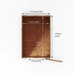 Mercia 6ft X 4ft Premium Shiplap Apex Shed -Garden Care Tools Deals Store 13555763 1864949333157837