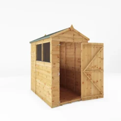 Mercia 6ft X 4ft Premium Shiplap Apex Shed -Garden Care Tools Deals Store 13555763 5554949333304507