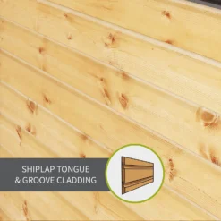 Mercia 6ft X 4ft Premium Windowless Shiplap Apex Shed -Garden Care Tools Deals Store 13555764 8524949335948698