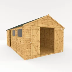 Mercia 20ft X 10ft Premium Shiplap Modular Workshop Shed - Including Installation -Garden Care Tools Deals Store 13555765 1334949338085940