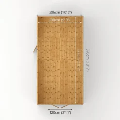 Mercia 20ft X 10ft Premium Shiplap Modular Workshop Shed - Including Installation -Garden Care Tools Deals Store 13555765 1654949337953412