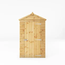 Mercia 6ft X 4ft Premium Shiplap Reverse Apex Shed - Including Installation -Garden Care Tools Deals Store 13555769 7634937163846978