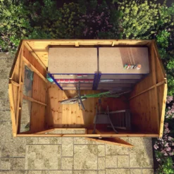 Mercia 7ft X 5ft Premium Shiplap Reverse Apex Shed - Including Installation -Garden Care Tools Deals Store 13555772 1554949335828392