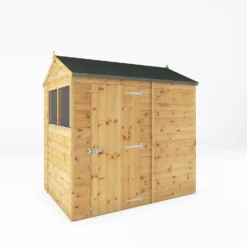 Mercia 7ft X 5ft Premium Shiplap Reverse Apex Shed - Including Installation
