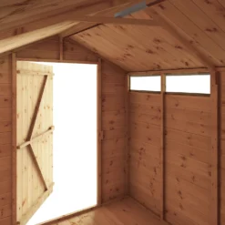 Mercia 8ft X 6ft Premium Shiplap Security Apex Shed -Garden Care Tools Deals Store 13555783 2575033256303387