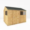 Mercia 10ft X 8ft Premium Shiplap Reverse Apex Shed - Including Installation
