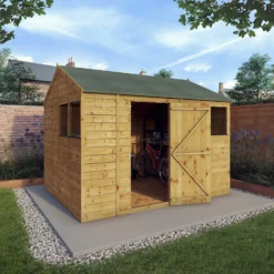 Mercia 10ft X 8ft Premium Shiplap Reverse Apex Shed -Garden Care Tools Deals Store 13555798 2114949338782204