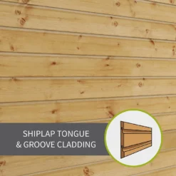 Mercia 5ft X 6ft Pent Wooden Playhouse With Tower -Garden Care Tools Deals Store 13555813 1174951147148814