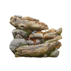 Stylish Fountain Bubbling Brook Water Feature With LEDs