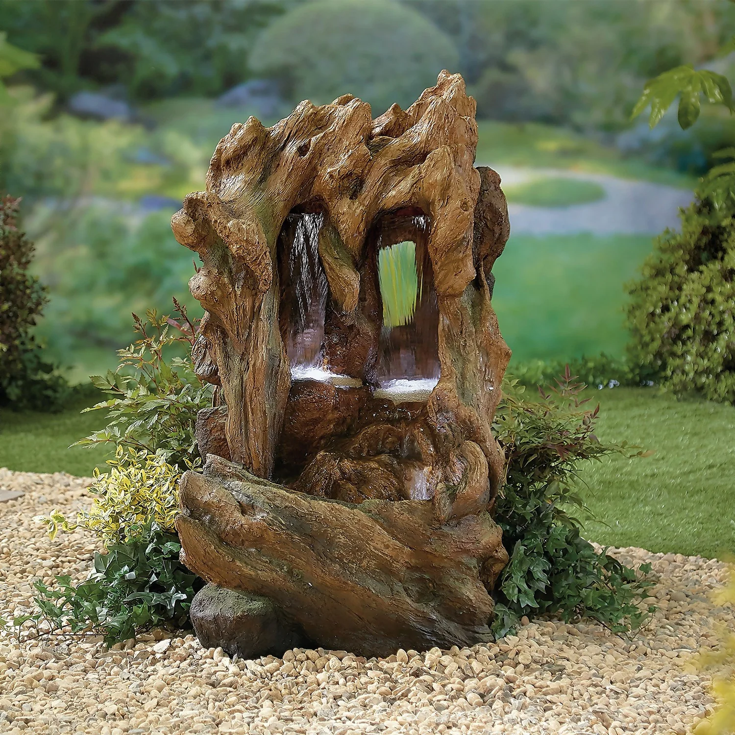 Stylish Fountain Colorado Falls Water Feature With LEDs 2 Stylish Fountain Colorado Falls Water Feature With LEDs - Image 2