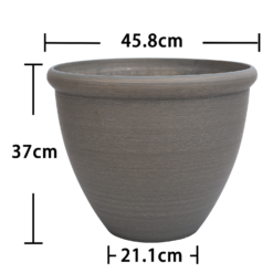 Ashford Planter Grey 45cm -Garden Care Tools Deals Store 13928637 5185001956240571