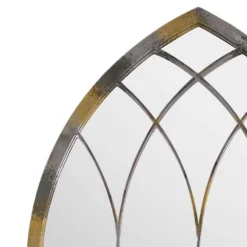 MirrorOutlet Rose Garden Rustic Arch Extra Large Metal Garden Mirror - 161x72cm 5 MirrorOutlet Rose Garden Rustic Arch Extra Large Metal Garden Mirror - 161x72cm -Garden Care Tools Deals Store 13950562 1394987139108541