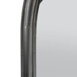 MirrorOutlet Black Somerley Chapel Arch Extra Large Metal Garden Mirror - 150x81cm -Garden Care Tools Deals Store 13950566 1884987173096960