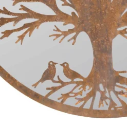 MirrorOutlet Birds Round Circular Garden Mirror - 100cm -Garden Care Tools Deals Store 13950586 1054987139352054