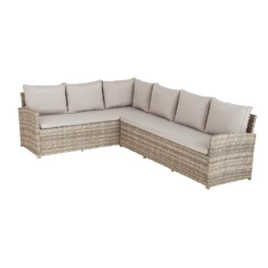 Matara Rattan Effect Corner Sofa Set -Garden Care Tools Deals Store 13951470 2045021609439600