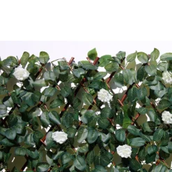 Faux Leaf Trellis 90x180cm - White Rose -Garden Care Tools Deals Store 13971220 1875014602990897