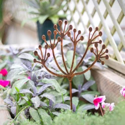 Floral Bronze Ground Stakes - 45cm (Assorted Designs) -Garden Care Tools Deals Store 13981009 1585005324668678