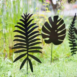 Jungle Black Ground Stakes - 45cm (Assorted Designs) -Garden Care Tools Deals Store 13981010 1535005324495575