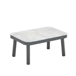 Heba Grey Metal Garden Corner Sofa Set -Garden Care Tools Deals Store 14005702 6005022704839677