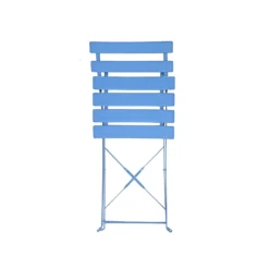 Millie Metal Bistro Set - Blue 18 Millie Metal Bistro Set - Blue -Garden Care Tools Deals Store 14005783 2055018249978976