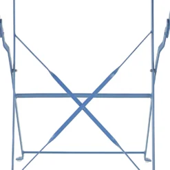 Millie Metal Bistro Set - Blue 13 Millie Metal Bistro Set - Blue -Garden Care Tools Deals Store 14005783 8755018249714757