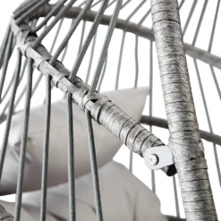 Grey Single Garden Hanging Chair -Garden Care Tools Deals Store 14005785 1125036152260456