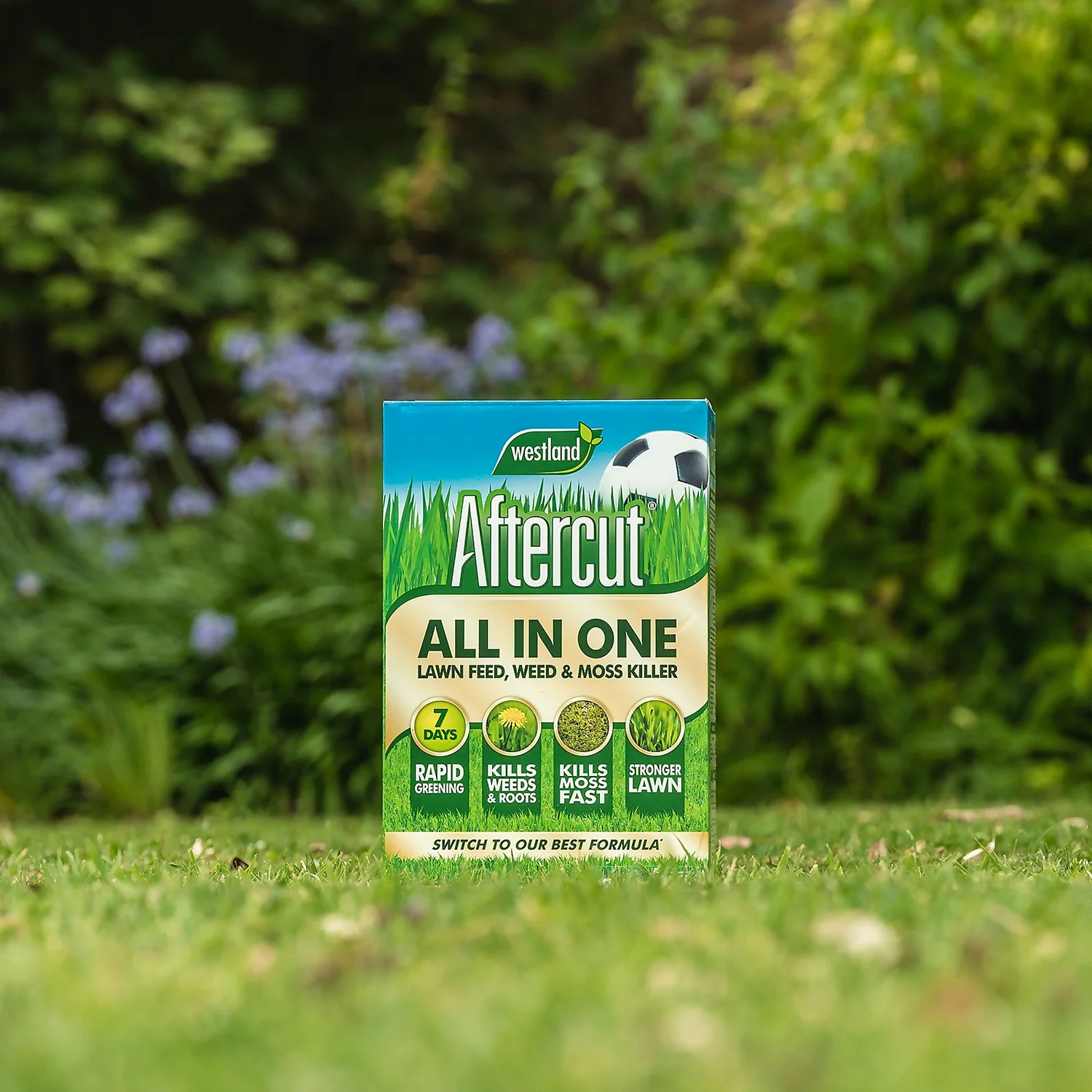 Aftercut All In One Lawn Feed, Weed & Moss Killer 80m² Box 3 Aftercut All In One Lawn Feed, Weed & Moss Killer 80m² Box - Image 3