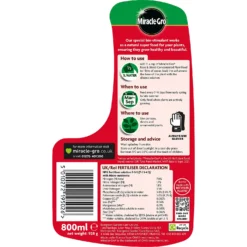 Miracle-Gro Rose & Shrub Concentrated Liquid Plant Food 800ml -Garden Care Tools Deals Store 14014514 2095034803271522