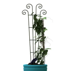 Wave Pot Trellis - Green