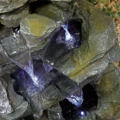 Stylish Fountain Como Springs Water Feature With LEDs -Garden Care Tools Deals Store 14519356 1055047822702482