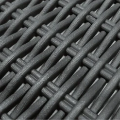 Keter California 5 Seater Double Sofa Outdoor Garden Furniture Lounge Set - Graphite With Grey Cushions -Garden Care Tools Deals Store 14539597 1165041801652007